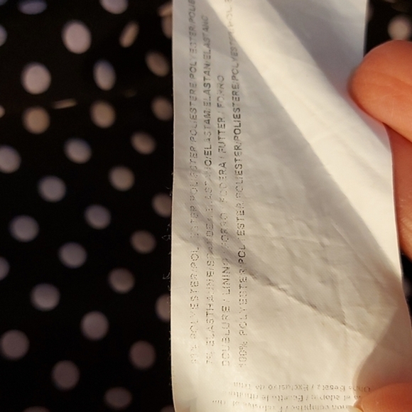 Joseph Ribkoff Polka Dot‎ Mini Skirt Lined Size 10 - Picture 5 of 5